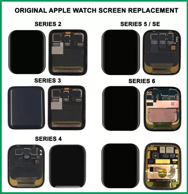 MINT Apple Watch OLED LCD Touch Screen Replacement Series 1 2 3 4 5 SE 6 7 OEM