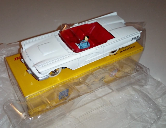 Dinky Toys / Atlas / DeAgostini - CABRIOLET FORD THUNDERBIRD rouge réf