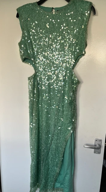 green emerald velvet dress Once Upon A Time Dress ~ Emerald Sequins – Show Me Your Mumu