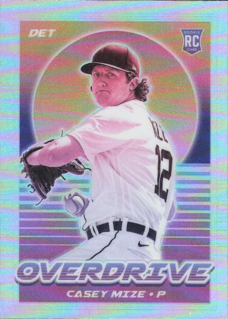 2021 Panini Chronicles Overdrive RC Casey Mize #17 Detroit Tigers