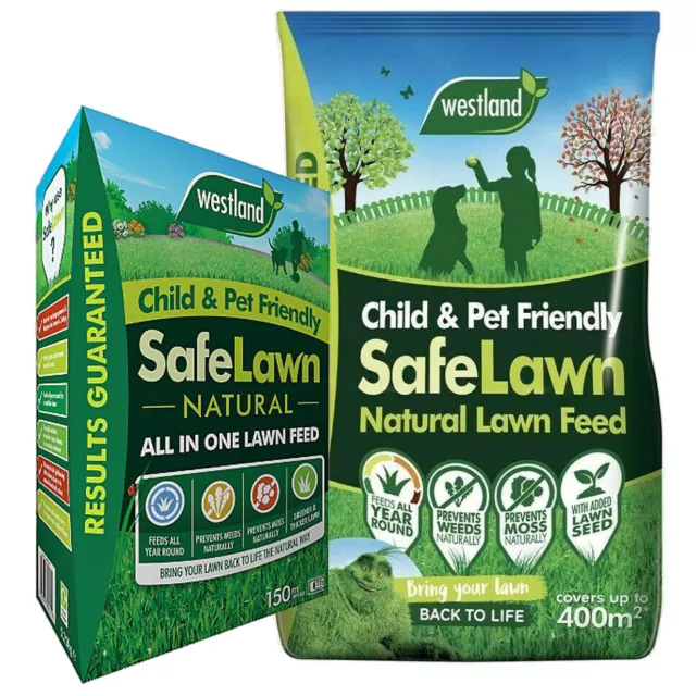 Westland SafeLawn Child and Pet Friendly Natural Lawn Feed Gardening Health