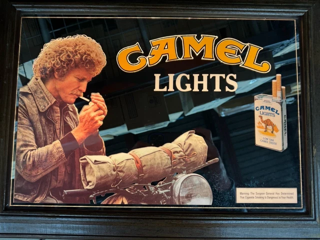 camel cigarette mirror Vintage Cigarettes advertising FUN FACT. I have