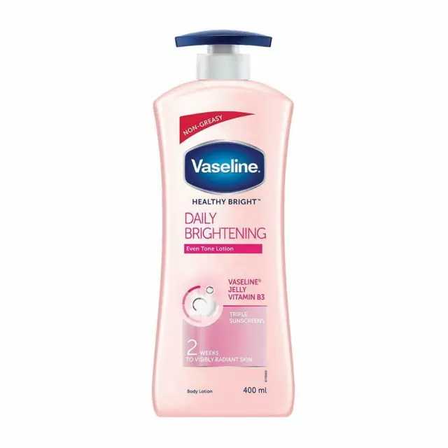 Vaseline Healthy Bright Daily Brightening Body Lotion, 400 ml