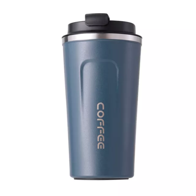 17 oz. Stainless Steel Coffee Cup, Double-Insulated Leak Proof Coffee Travel Mug