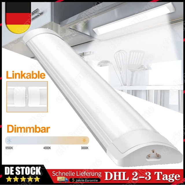 NEON LED ALTA POTENZA 9 10 18 36 W 60 90 120 150 CM TUBO T8 LUCE - Foto 8