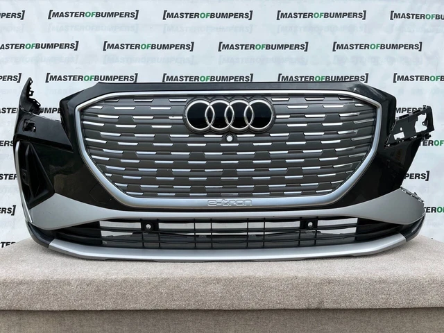 AUDI Q4 E TRON S Line 2021 On Front Bumper W Grille Genuine A424 699 audi-q4-e-tron-s-line-2021-on-front-bumper-w-grille-genuine-a424-699