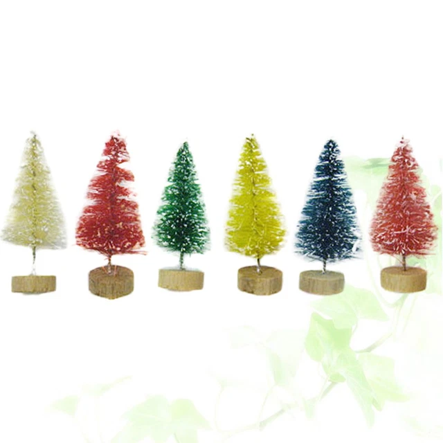 Sapin De Noël Miniature 45 Cm Avec Lumières LED Et Décorations Neigeuses - Centre De Table, Déco De Bureau Et Fêtes