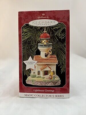 Hallmark Keepsake Ornament "Lighthouse Greetings" Magic Collector Series 1998