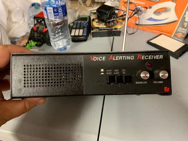 Voice Alerting Receiver- Federal Signal Corporation- Untested - No Power supply