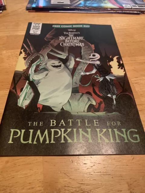 The Nightmare Before Christmas The Battle for Pumpkin King / FCBD 2023 Tokyo Pop