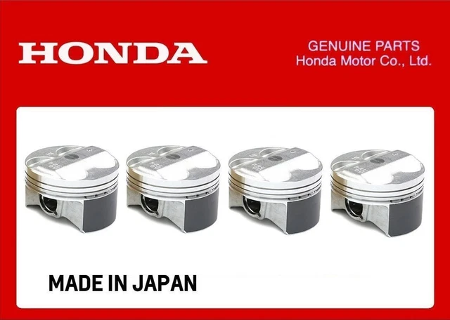 HONDA K20A DC5 EP3 FN2 RRC PISTONS - 11.7:1 COMP RATIO - 86mm BORE