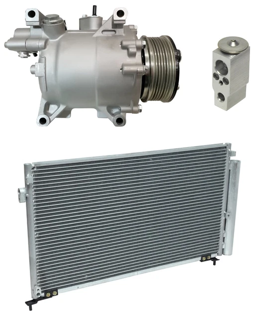 NEW RYC AC Compressor Kit W/ Condenser DD32AN Fits Honda Civic Coupe 2
