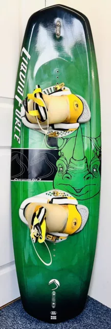 Excellent Cond Liquid Force Ultra Wakeboard XXL Series Evolution 142 Plus Boots