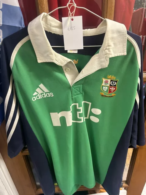 mens British And Irish Lions Rugby shirt 2001 Australia Tour