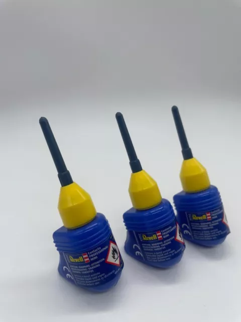 Greenhills Revell Contacta Professional Mini Glue 12.5g x 3 - NEW - RPC045
