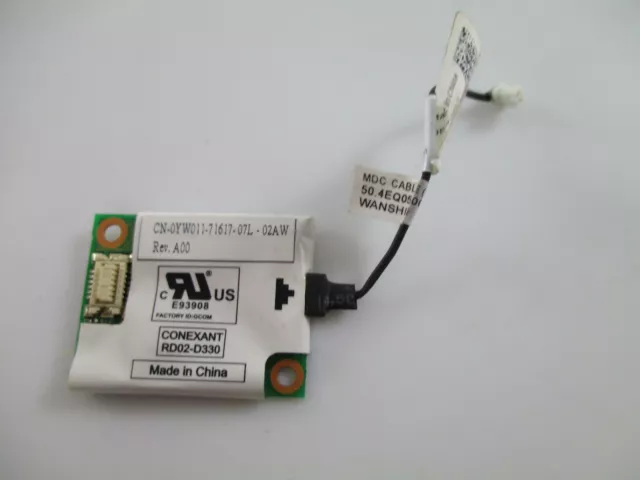 Modem + Cable Dell Latitude E5510 06KHCJ Original