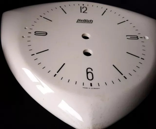 Quadrante in ceramica per orologio parete HETTICH Schwebegang Germany