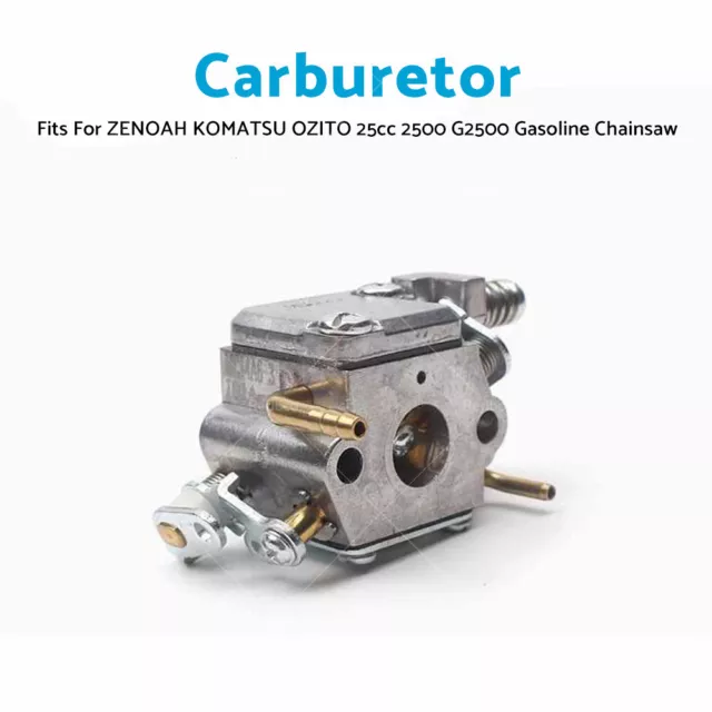 Fits For ZENOAH KOMATSU OZITO 25cc 2500 G2500 Gasoline Chainsaw Carburetor Carb