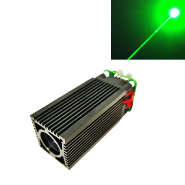 Module laser à points grossiers, lumière verte 520nm 800mW 12V, 90x30mm