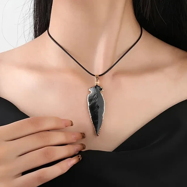 Lot De 4 Pendentifs Tribal Homme Pointe De Flèche - Neufs Sans Défaut