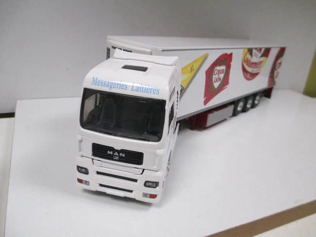 Camion MAN TGX XL Tautliner - Eligor 1/43 - Transports Ageneau 113231 - Hors Commerce