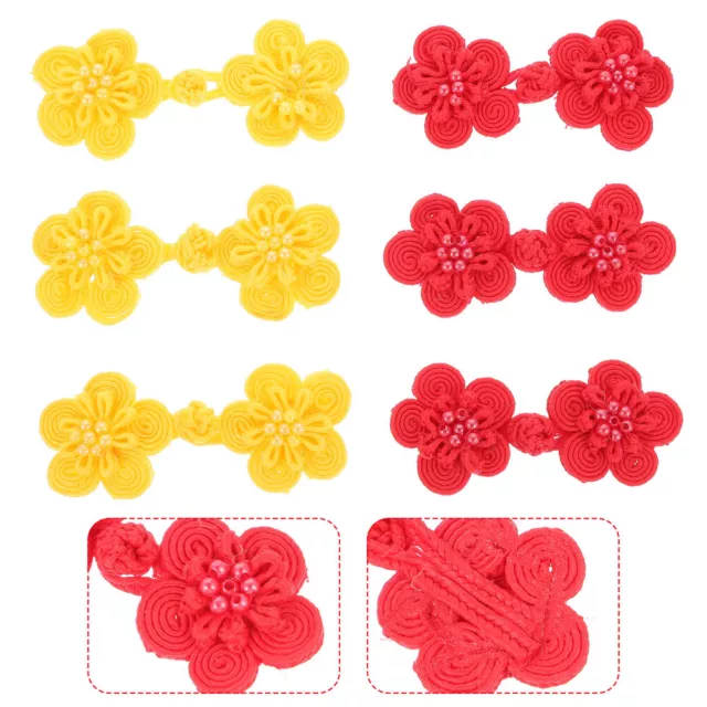 6 Pcs Sewing Clothes Buttons DIY Supply Mcbling Material Children's Clothing