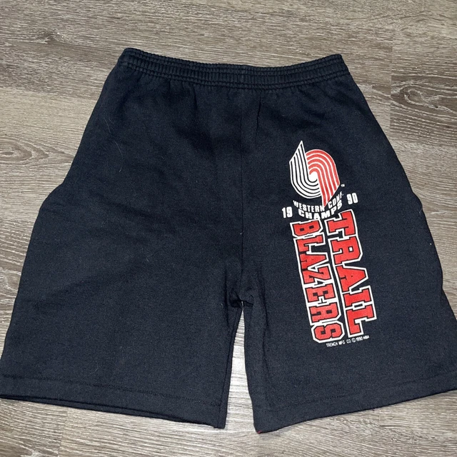 Vintage trailblazers 1990 western conference champs trench mfg.  shorts Size Med