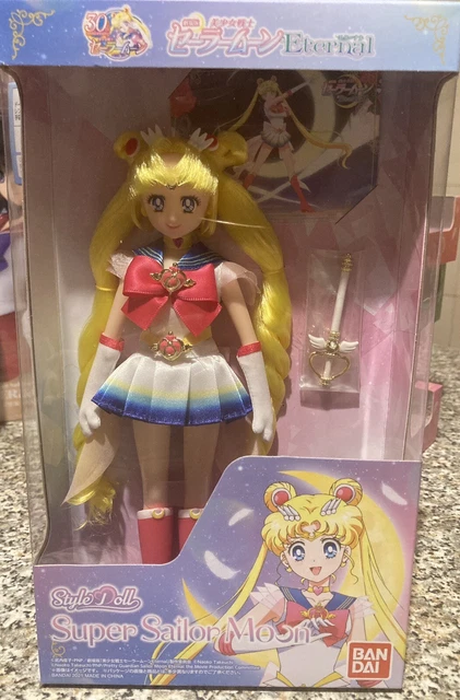 Poupée Bandai version film Sailor Moon Eternal Style Super Sailor Moon