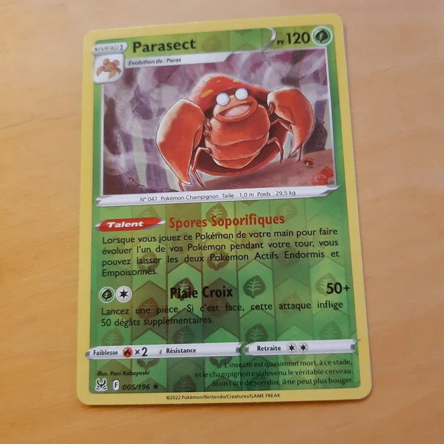 Spiritomb Pv 60 - 117/196 - Carte Rare - Épée et Bouclier - Origine