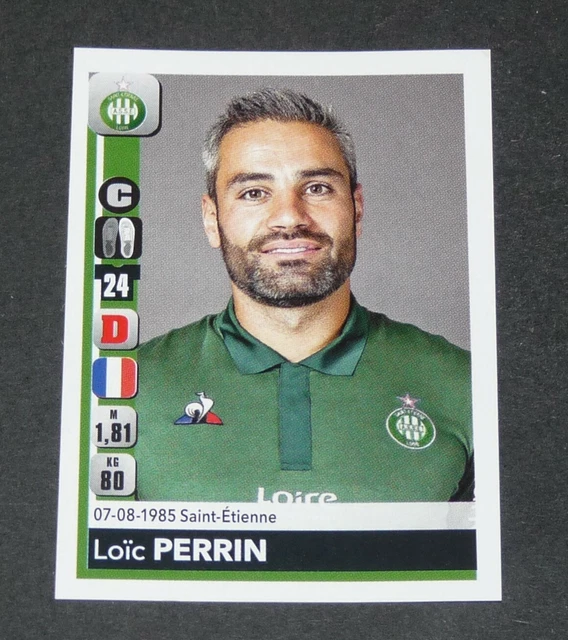 Maillot Saint-Etienne domicile floqué Perrin 2015/16