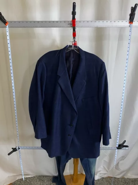 MINT Hickey Freeman Pure Cashmere Jacket Coat 62 Short Length 30 3