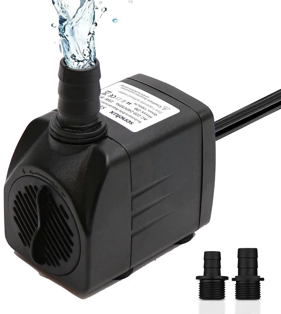 25W Submersible Water Pump Aquarium Fish Tank Sump Pumps Pond Feature 1500 L/H