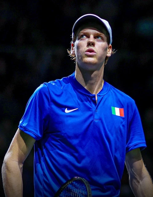 Davis Cup 2023 Italia Campione Del Mondo 2023 Poster 45X32Cm Jannik Sinner