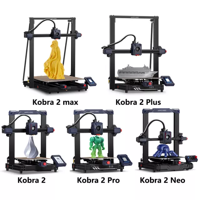 ANYCUBIC Kobra 2 Series Kobra 2 Max/Kobra 2 Pro 3D Drucker max 500mm/s LOT