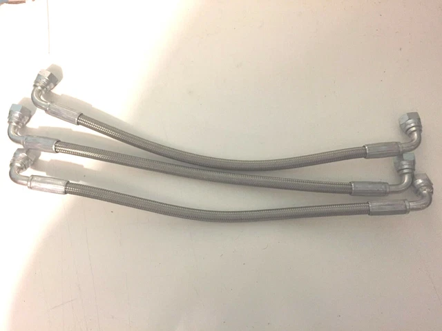 Stainless Steel Braided Flexible Water Hose  LOT OF 3