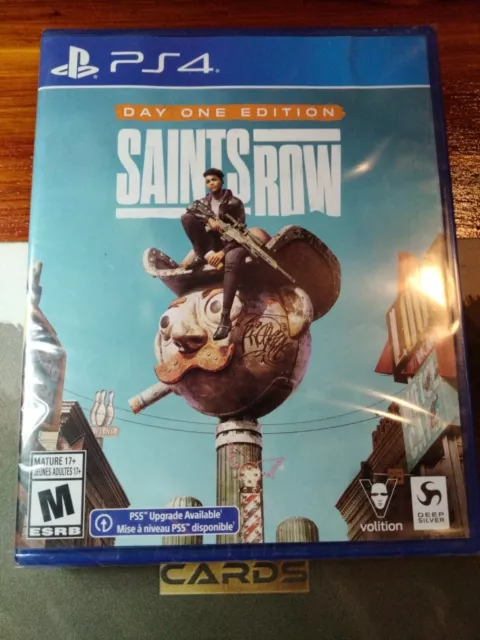 Saints Row Day One Edition - Sony PlayStation 4 - PS4 - New - SEALED - Fast Ship