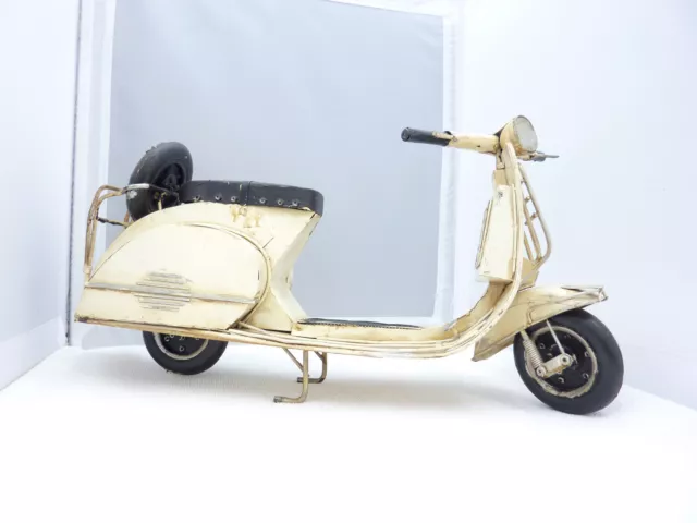 Antikes Vespa Blechmodel Motorroller - Länge ca. 38cm 3