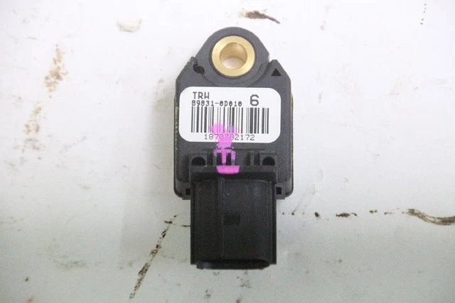CAPTEUR D'AIRBAG ARRIÈRE droit Toyota YARIS 2 XP9 898310D010 74486 EUR ...