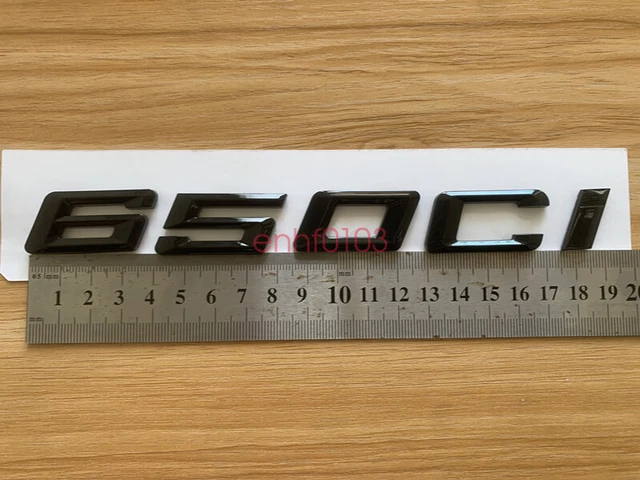 LOGO EMBLÈME SQ5 Arrière Coffre Noir Brillant Hayon 145x38 MM Pour Audi