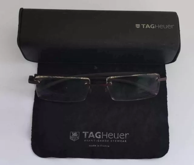 Tag Heuer Used Eyeglasses frames 140mm TH 0841 003 56=15