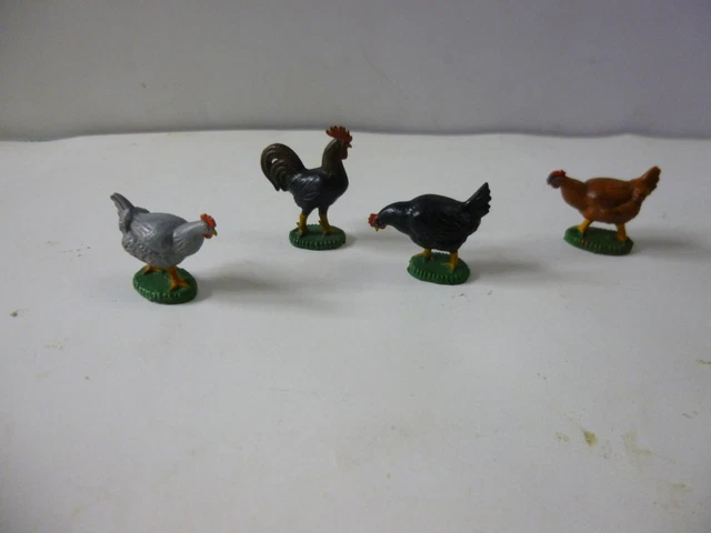 Starlux - La Ferme - Animaux - Canard picorant (série 63 réf L576