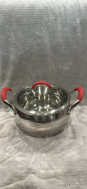 Delmonico’s Stainless Steel 4qt Pot With Lid