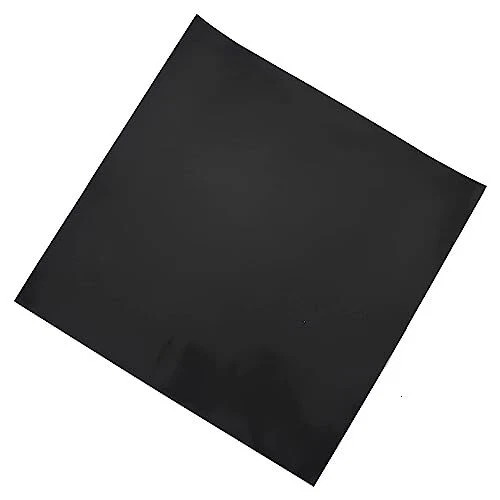 Adhesive Black Rubber Pad Sheet Thin Silicone Rubber Gasket Sheet2X2 1/25 1