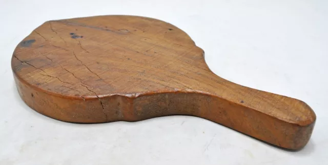 Antigüedad Madera Utensilios de Corte Tabla Original Antiguo Tallado a Mano