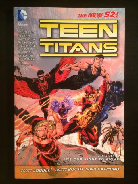 Teen Titans vol 1 It's Our Right To Fight TPB softcover DC Comics the New 52