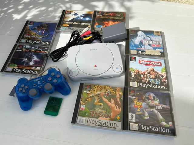Playstation 1 Ps1 Psone + 8 jeux