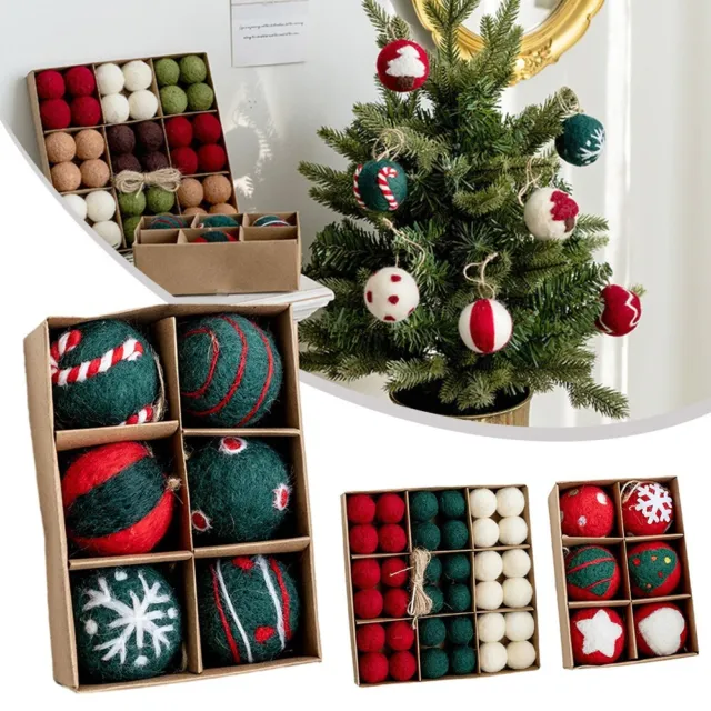 Adornos de bola de Navidad bellamente diseñados 636 piezas para decoraciones de árboles