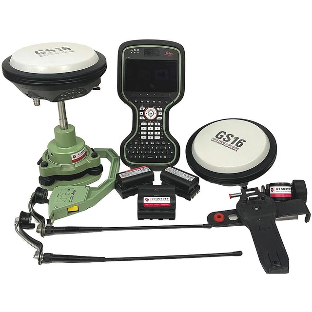 LEICA GS16 BASE & Rover GNSS System - Used £19,313.10 - PicClick UK