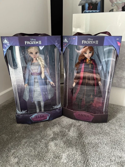 Disney Store Frozen DISNEY STORE LIMITED Edition Frozen 2 Elsa And Anna Dolls 1 Of 6800 And ...