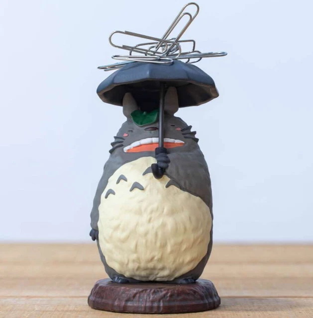 MY NEIGHBOR TOTORO Paper Clips Holder "Totoro with an Umbrella" Studio